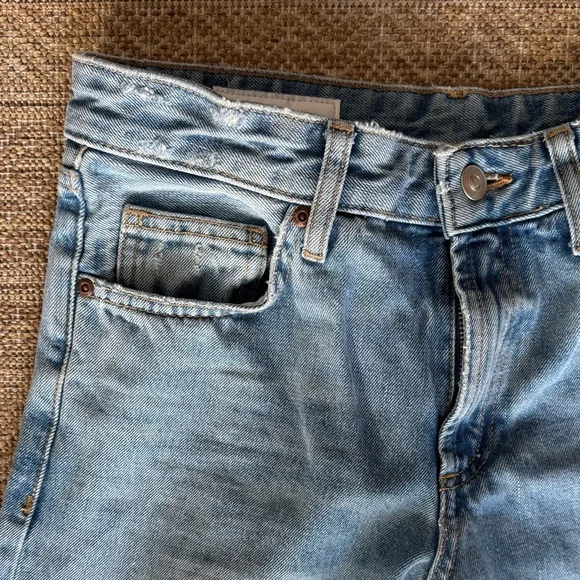 Zara mid rise wide leg jeans 4 27 - Picture 3 of 5